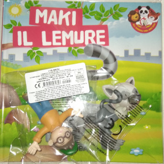 Animali dello zoo - Maki il Lemure - Uscita n.25 - 29/03/2024