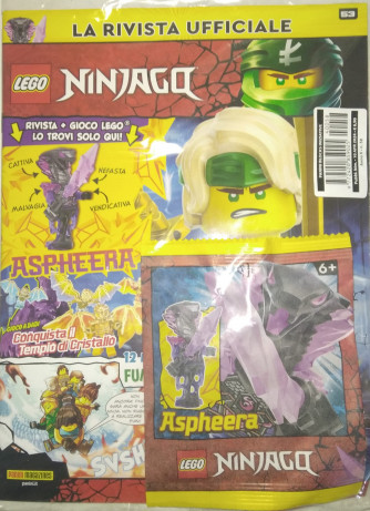 LEGO Ninjago Legacy  - n. 58 - bimestrale - 10 aprile 2024 - edizione speciale da collezione - rivista + un personaggi Lego