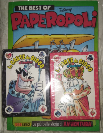 Disney Mix - The best of Paperopoli - n. 34 aprile 2024 + due mazzi carte d'Autore