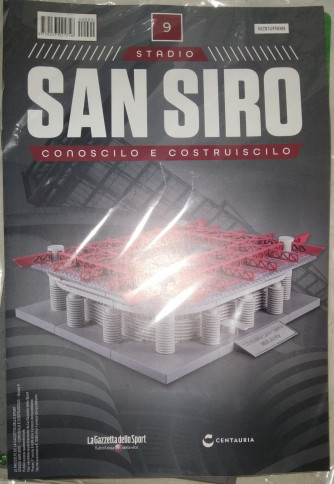 Costruisci Stadio San Siro - 9° uscita - Coperchio vano batterie, coperchio cavi