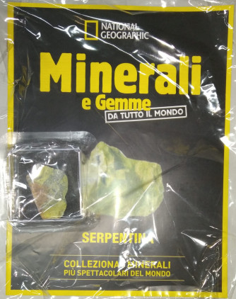 Minerali e Gemme da tutto il mondo - Serpentina - n. 72 - 08/06/2024
