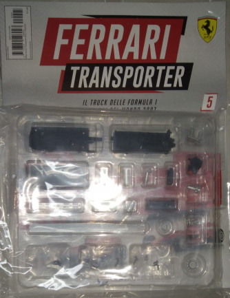 Costruisci Ferrari Transporter (2024) - 5° uscita Testata blocco motore, terminale di scarico, termostato, filtri, connettore tubo
