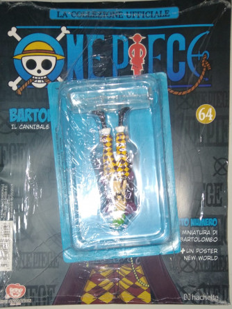 One Piece + poster - Bartolmeo il cannibale - Uscita n.64 - 18/06/2024