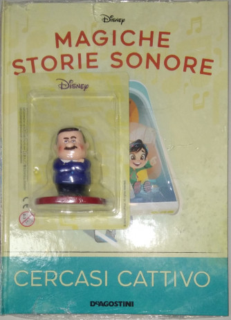 Magiche Storie Sonore Disney - Cercasi Cattivo - Uscita n.144 - 22/06/2024 Editore: DeAgostini Publishing
