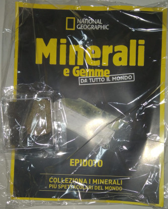 Minerali e Gemme da tutto il mondo - Epidoto - n. 76 - 06/07/2024