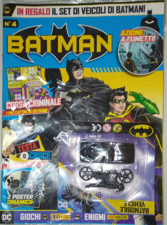 Batman Magazine - 9°Uscita - 17 luglio 2024-bimestrale -  in regalo Bat mobile vehicle