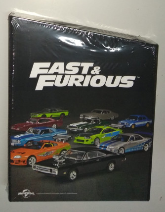 Raccoglitore fascicoli collezione auto Fast & Furious