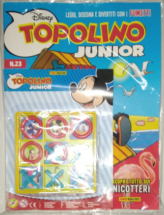Topolino Junior Magazine - n. 37  - bimestrale -20 luglio 2024 + gadget