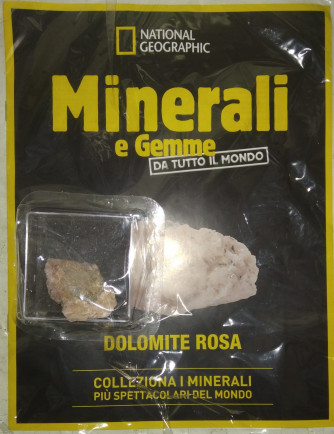 Minerali e Gemme da tutto il mondo - Dolomite Rosa - n. 79 - 20/07/2024