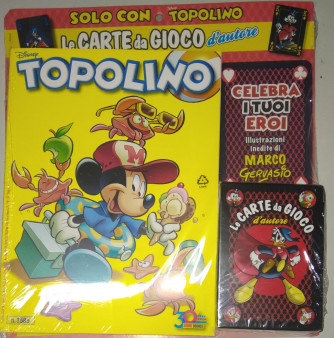 Topolino – n. 3585 - 7 agosto 2024 + mazzo carte di Marco Gervasio