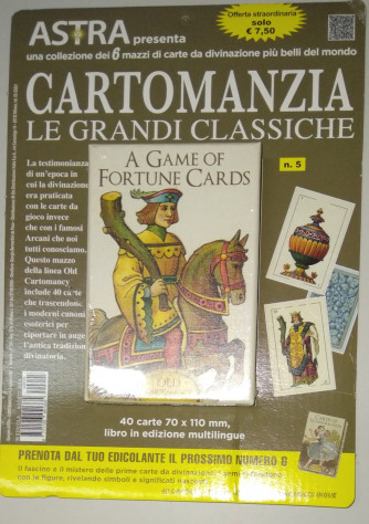 Mazzo Carte A game of Fortune cards  - collana Cartomanzia By Astra Magazine