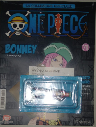 One Piece + poster - BONNEY la mangiona - Uscita n. 70 - 10/09/2024