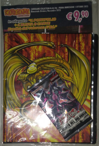 Portfolio YU-GI-OH! con busta da 9 tasche + butina "l'eredità del valoroso"