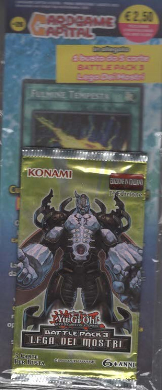 Bustina Yu-Gi-Oh - Battle Pack 3 - Lega dei Mostri - 1 Marzo 2025 - Bimestrale