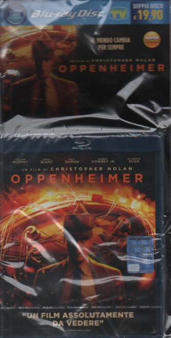 I Blu Ray Disc di Sorrisi -n. 2-Oppenheimer - doppio disco   settimanale - gennaio 2024
