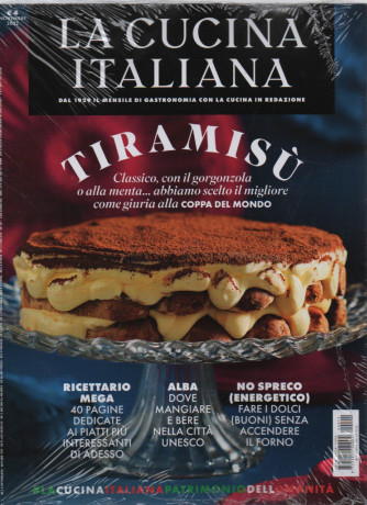 La cucina italiana - n. 11 - mensile -novembre  2022