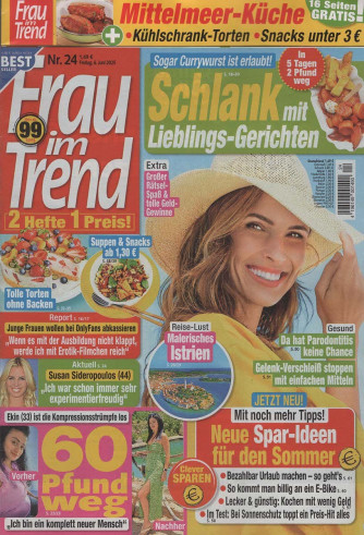 Frau im Trend - Uscita n.24 - 17 Giugno 2025 - Settimanale - In lingua tedesca