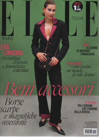 Elle Italia Weekly - n.38 - settimanale - 15/10/2022