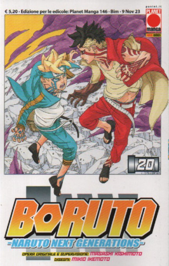 Planet Manga - Boruto Uscita Nº 146 - 9 novembre  2023 - bimestrale