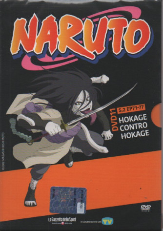 Naruto - dvd 11 -Hokage contro Hokage- s. 2 EP 71-77- settimanale