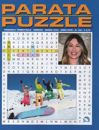 Parata puzzle - n. 103 - trimestrale -gennaio - marzo 2024