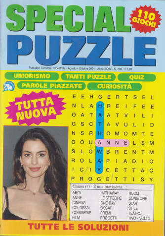 Special Puzzle - n. 303 - bimestrale -agosto - ottobre   2024  - 110 giochi