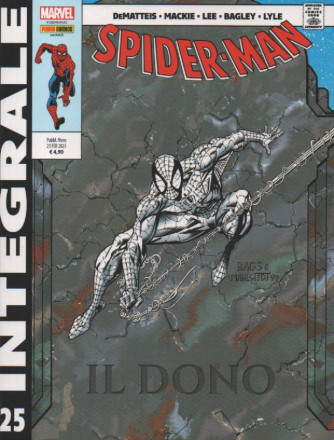 Spider-Man integrale   - n. 25 -Il dono -  mensile - 23 febbraio  2023