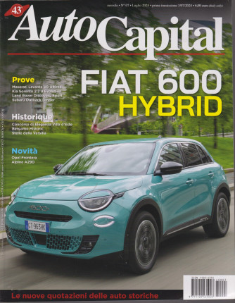 Auto Capital - n. 7 -luglio      2024 - mensile