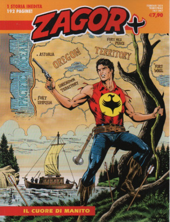 Maxi Zagor -Il cuore di Manito-  n. 53 - 22 febbraio 2024 - trimestrale - 192 pagine!