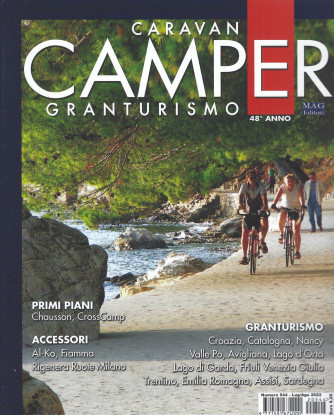 Caravan e Camper  - Granturismo - n. 544 -luglio - agosto   2022- mensile