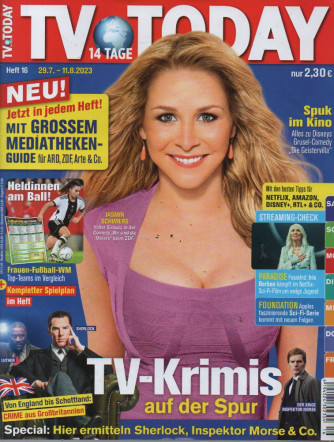 Tv Today - n.16 -29/7-11/8/2023 - in lingua tedesca