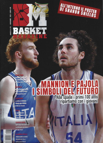 BM Basket magazine - n. 76 - novembre 2021 -
