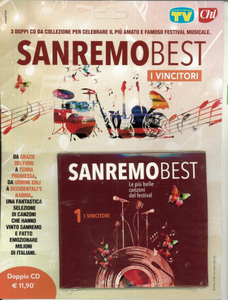 1° CD Sanremo Best "I incitori" le più belle canzoni del Festival