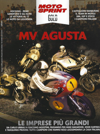 Moto Sprint Gold collection - n. 5 -MV Agusta
