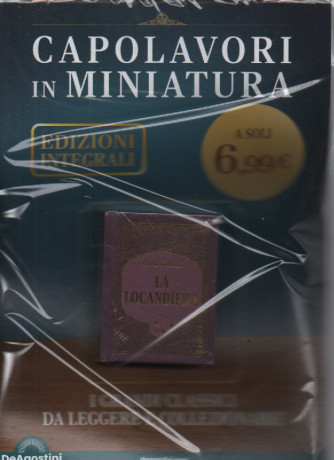 Capolavori in miniatura - n. 9 - La locandiera - Carlo Goldoni- 16/12/2023 - quattordicinale