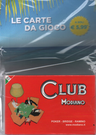 Le carte da gioco Club Modiano - Poker - bridge - ramino
