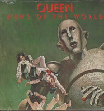 LP Vinile 33 giri: Queen on fire - News of the World dei Queen (1977)