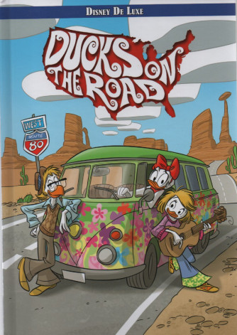 Disney De Luxe - Ducks on the road - n. 40   - trimestrale - marzo 2023 - copertina rigida