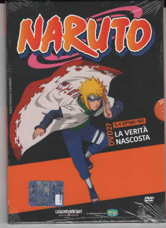 Naruto - dvd 27  - La verità nascosta - s. 4 EP 180/185 - settimanale