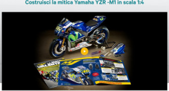 Costruisci la moto di Valentino Rossi Yamaha YZR-M1 - n.4 - settimanale
