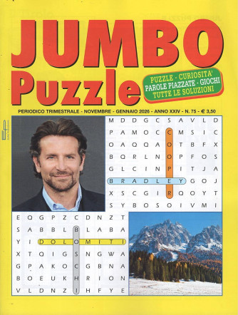 Jumbo Puzzle - Uscita n.75 - 31 Ottobre 2025 - Trimestrale