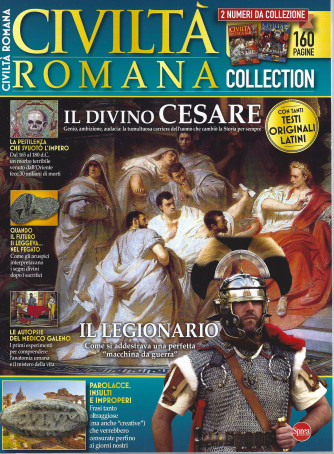 Civilta' Romana Collection - n. 6 - bimestrale -marzo - aprile  2022 - 2 numeri da collezione - 160 pagine