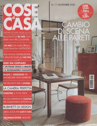 Casa in Fiore + Cose di Casa - Uscita n.11 - 25 Ottobre 2025 - Mensile