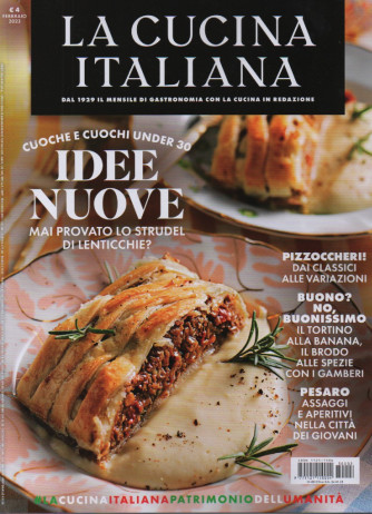 La cucina italiana - n. 2  - mensile -febbraio  2023