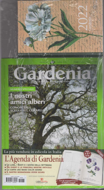 Gardenia  n. 453 - mensile - Gennaio 2022 + Agenda 2022