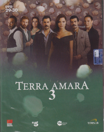 Terra amara 3 - n. 99 - terza stagione con 118 episodi -quindicesima uscita - 2 dvd + booklet -15 giugno    2024