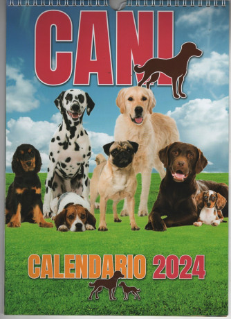 Calendario CANI 2024 cm. 24 x 34 c/ spirale