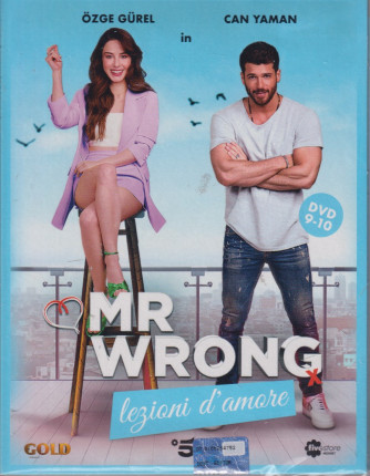 Mr Wrong - Lezioni d'amore - n. 22-  quinta  uscita  - 2 dvd + booklet - 18 settembre  2021   - settimanale