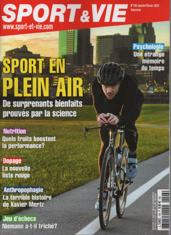 Sport & Vie - n. 196 - janvier/Fevrier 2023 -bimestriel -  in lingua francese