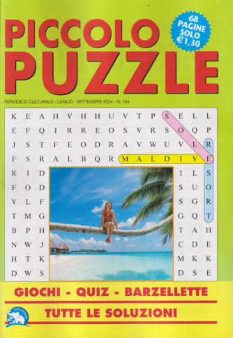 Piccolo puzzle - n. 104 - luglio - settembre   2024 - 68 pagine